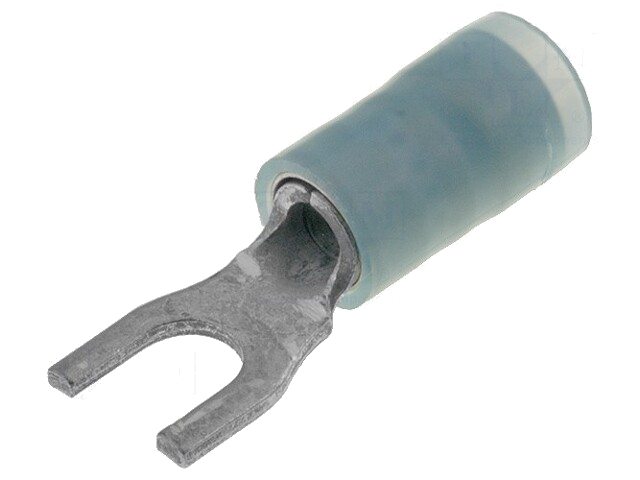 Uiteinde: vork; M3,5; Ø: 3,7mm; 1,5÷2,5mm2; klemmen; voor draad Uiteinde: vork; M3,5; Ø: 3,7mm; 1,5÷2,5mm2; klemmen; voor draad